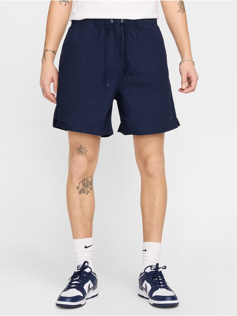 Nike Sportswear Woven Flow Shorts Men XL Navy Blue NWT Athletic Casual
